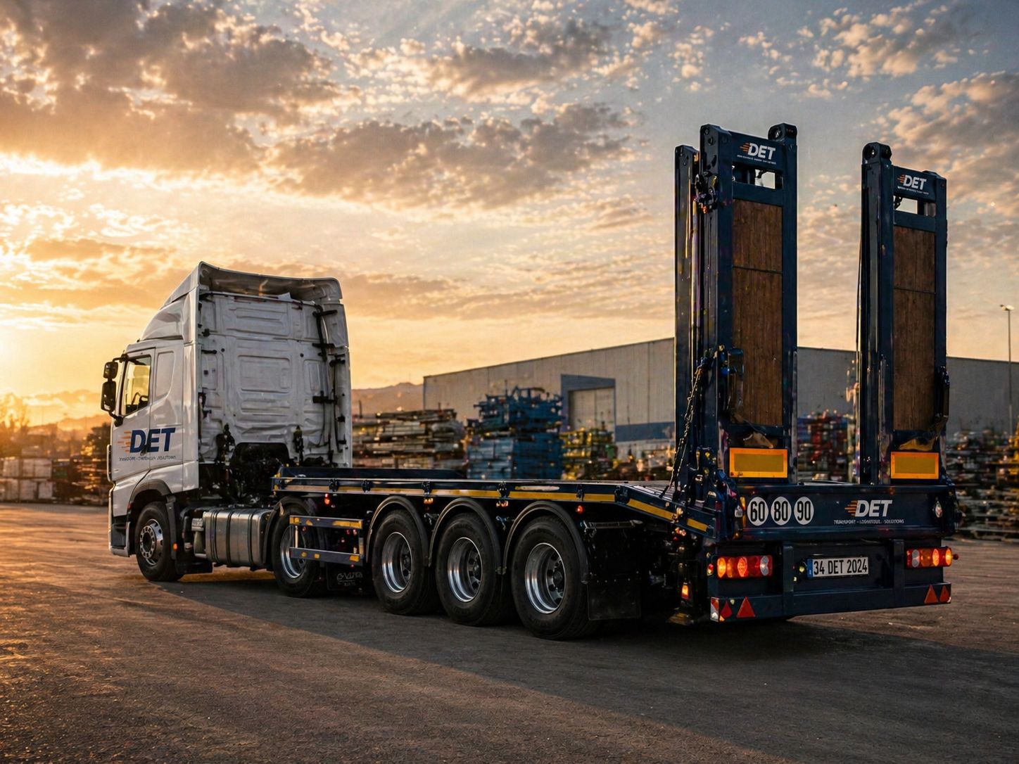 Convoi exceptionnel & porte-char